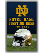 Notre Dame Fighting Irish Football Team Flag 90x150cm 3x5ft Helmet Good ... - $14.95