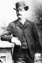 Bat Masterson Wild West Lawmen Marshall Sherrif Gunslinger 4X6 Photo Postcard - $8.65