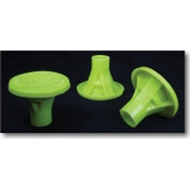 High-Visibility Lime Osha Rebar Caps (Pack Of 100) - $296.95