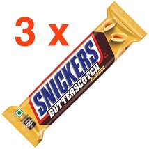 Snickers Bars: Butterscotch 3 Full Size Chocolate Bars -LIMITED -FREE Shipping - £11.07 GBP