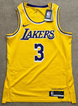 Nike Los Angeles Lakers Anthony Davis NBA Swingman Icon Edition Jersey Size L - £68.10 GBP