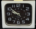 Westclox Electric Dash Drowse Dialite Model 22136 Wood Grain Alarm Clock - $19.59