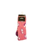 Women&#39;s Fashion Knee Highs Novelty Socks Pink Unicorns - £6.22 GBP
