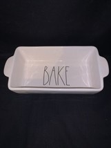 Rae Dunn &quot;BAKE&quot; Baking Dish Loaf Pan Original LL Artisan Collection - £7.78 GBP