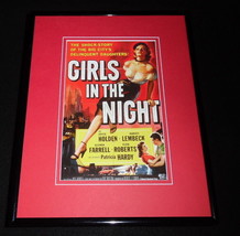 Girls in the Night Framed 11x14 Poster Display Joyce Holden Harvey Lembeck - £27.21 GBP