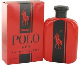 Ralph Lauren Polo Red Intense Cologne 4.2 Oz Eau De Parfum Spray - £159.48 GBP