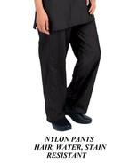 Black GROOMER STYLIST BARBER PANTS Trouser Hair,Water,Soil,Stain Resista... - $696.98 MXN