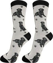 Happy Tails Black Labrador Lab Socks Pet Lovers Soft Socks One Size Fit ... - £10.18 GBP