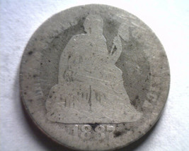 1887 Seated Liberty Dime About Good / Good AG/G Bobs Coins Fast Shipment - £9.53 GBP