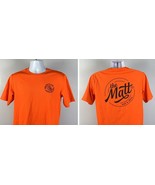 White Claw Hard Seltzer Sport Shirt Mens Small Polyester Orange The Matt... - £17.87 GBP