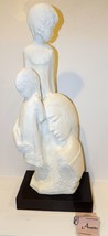 1988 Austin Prod David Fisher&#39;s A Mother&#39;s Love Mom With Children 28&quot; Sculpture - £121.58 GBP