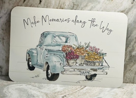 Greenbrier  Placement/Napperon 12x18”-Make Memories Along The Way - £7.01 GBP