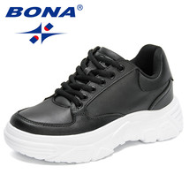 New Designers Chunky Sneakers Women Walking Shoes Female Platform Thick Sole Cas - £57.30 GBP
