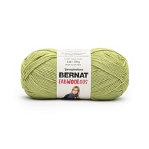 Spinrite Bernat Fabwoolous Yarn Lime 1 Pack of 1 Skein - $567.94 MXN