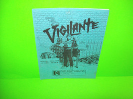 VIGILANTE Original VIDEO Arcade Game Installation Service MANUAL Vintage... - £12.33 GBP