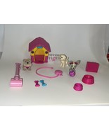 Barbie Pets Doggie Park Playset Dogs House + 3 Dog &amp; Pet Bowls - $15.00