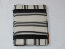 Fossil SL7522080 RFID Passport Case Black Strip This &amp; That leather wall... - £28.27 GBP