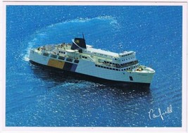 Postcard M S Chi-Cheemaun Big Canoe Ferry Georgian Bay Ontario - £3.86 GBP