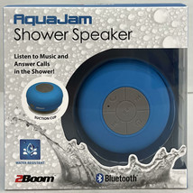 2BOOM AquaJam Shower Speaker Bluetooth | Blue | BT290B, NEW - £7.63 GBP