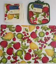 Kitchen Linen Fruit Theme & Placemat, Select: Items - $6.52+