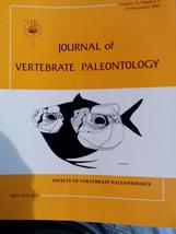 Journal of Vertebrate Paleontology Volume 25 Number 4 -- 30 Dec. 2005 [P... - £19.23 GBP