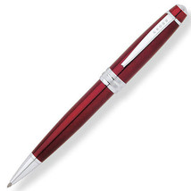 Cross Bailey Lacquer Ballpoint Pen - Red/Chrome - £53.79 GBP