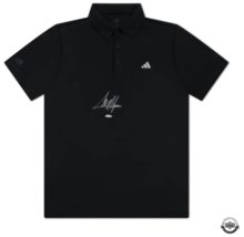 Collin Morikawa PGA Autographed Adidas Black Polo Shirt UDA - £1,055.62 GBP