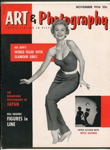 Art &amp; Photography 11/1956-Mitzi Gaynor-Eartha Kitt-Gil Elvnor pin-up-VG/FN - £47.56 GBP