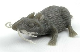 Rubber Realistic Rat Mouse Halloween Prop Rodent Prank Gag Toy Detailed Gray 8+ - £6.29 GBP