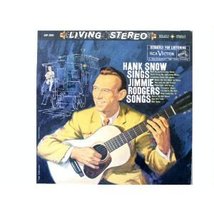Hank Snow Sings Jimmie Rodgers Songs (1960, RCA LSP-2043) - $14.65