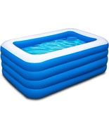 Inflatable Swimming Pool 70x55x29 inch Inflatable Family Swimming Pool S... - $136.58