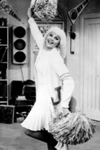 Ann Jillian in cheer leader outfit and pom poms It&#39;s A Living 8x12 inch photo - £12.52 GBP