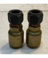 2 Qty of Parker 11143-12-12 | 12BU | KJ7H Straight On Air Chuck Adapters... - $29.99