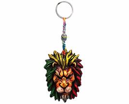 Pdtxcls Homiebuds Rasta Scar Lion Reggae Animal 3D Figurine Keychain Multicolore - £10.82 GBP