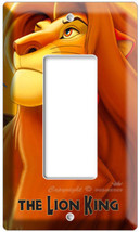 New Lion King Simba Disney&#39;s 3D Movie Single Decora Lightswitch Wall Plate Cover - £9.56 GBP
