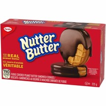 3 X Christie Nutter Butter P &amp; B Sandwich Cookies Fudge Covered 223g Each - $25.16