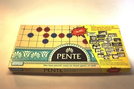 Vintage 1989 Pente Board Game Parker Brothers Fast Paced Easy to Learn Skill - $9.89