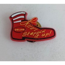 Deluxe Steppin&#39; It Up Ronald McDonald&#39;s Shoe McDonald&#39;s Employee Lapel Hat Pin - £6.56 GBP