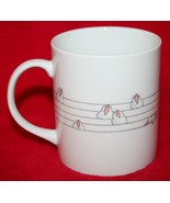 Vintage STEINBECK Toscany Collection Birds On Treble Cleft COFFEE MUG CU... - $181.47 MXN