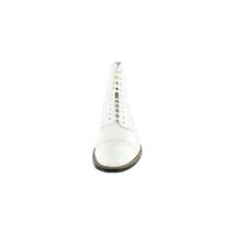 Madison Stacy Adams Ankle Boot Biscuit Casual Shoes 00015-100 White image 6