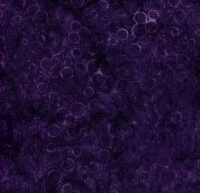 Twilight Garden Party Batik- dark purple w/circles by Batik Textiles- cotton-BTY - £10.16 GBP