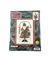 Janlynn Cross Stitch Kit Noel Santa Collector&#39;s Series 2002 No. 41-100 - £23.05 GBP