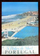 Original Poster Portugal S. Pedro de Moel Sea Pool Beach Iberia Travel - $30.01