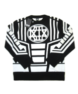 NWT KTZ Kokon To Zai AW15 Knitted Ski Jumper in Black White Wool Sweater XS - £71.96 GBP