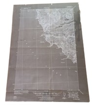 1936 La Push Quadrangle Clallum Co Washington USGS Army Corps Tactical Map - £26.37 GBP