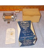 J.C. Higgins Sears Brand Model 3104 level Wind Casting Fishing Reel w Box - €26,01 EUR