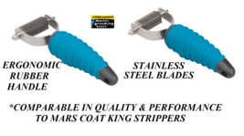 Master Grooming Tools Stripper Tool Set Stripping Hair King Dematting Rake Coat - £31.44 GBP