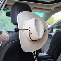 Cowboy Hat Holder Rack for Truck SUV Car Keep Hat Shape Car Clothes Hanger Bar C - £35.49 GBP