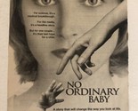 No ordinary Baby TV Guide Print Ad Bridget Fonda TPA6 - $5.93