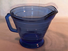 Blue Moderntone Creamer Depression Glass Mint - £7.84 GBP